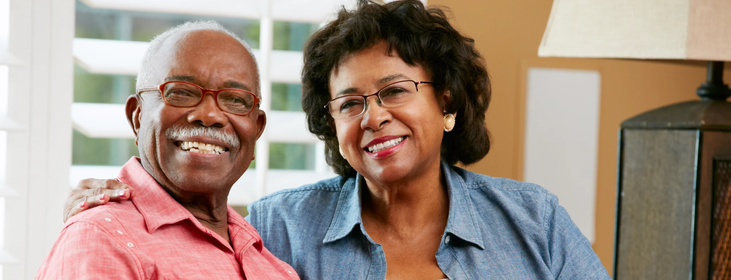 happy black couple